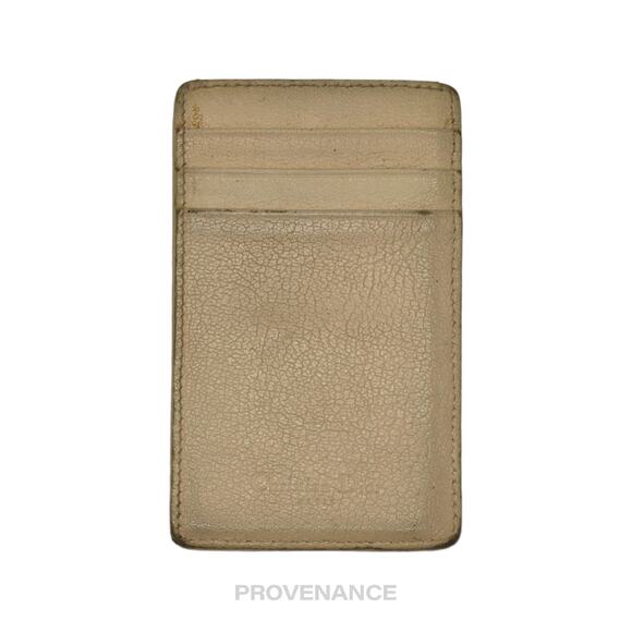 🔴 Dior Trotter Embroidered Card Holder Wallet - Sand - Picture 2 of 7